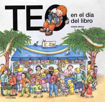 portada Teo en el Dia del Libro = Teo on Book Day (Spanish Edition)