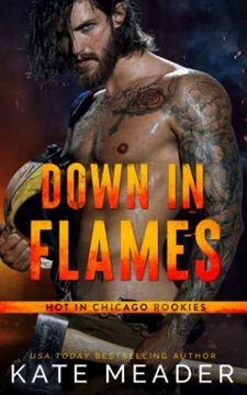 portada Down in Flames (Hot in Chicago Rookies) 