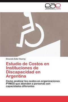 portada estudio de costos en instituciones de discapacidad en argentina