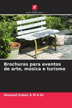 portada Brochuras Para Eventos de Arte, mã ÂºSica e Turismo