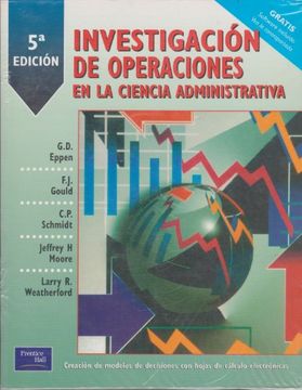 portada Investigacion de Operaciones en la Ciencia Administrativa (5ª ed. )