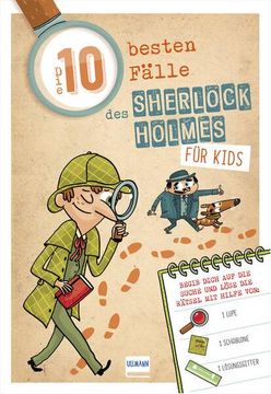 portada Die 10 Besten Fälle des Sherlock Holmes für Kids (in German)
