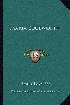 portada maria edgeworth (en Inglés)