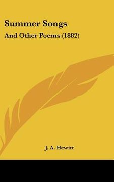 portada summer songs: and other poems (1882) (in English)