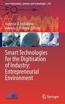 portada Smart Technologies for the Digitisation of Industry: Entrepreneurial Environment (en Inglés)