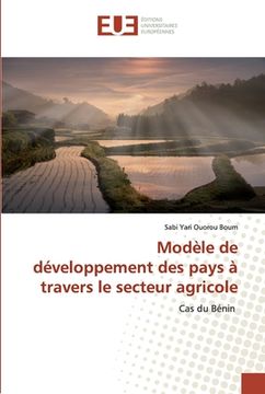 portada Modèle de développement des pays à travers le secteur agricole (in French)