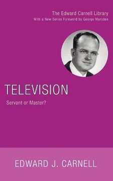 portada Television: Servant or Master? (Edward Carnell Library) (en Inglés)