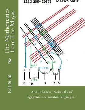 portada The Mathematics from The Mayas: And Japanese, Nahuatl and Egyptian are similar languages." (en Inglés)