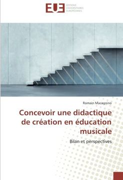 portada Concevoir une didactique de création en éducation musicale (OMN.UNIV.EUROP.)