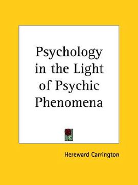 portada psychology in the light of psychic phenomena (in English)