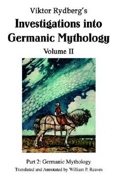 portada viktor rydberg's investigations into germanic mythology volume ii: part 2: germanic mythology