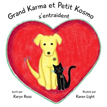 portada Gros Karma et Petit Kosmo s'entraident (en Francés)