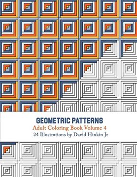 portada Geometric Patterns - Adult Coloring Book Vol. 4 (en Inglés)