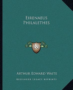 portada eirenaeus philalethes (en Inglés)