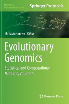 portada evolutionary genomics (en Inglés)