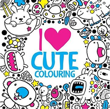 portada I Heart Cute Colouring (Buster Activity)