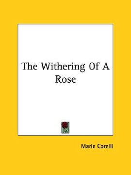 portada the withering of a rose (en Inglés)