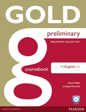 portada Gold Preliminary Cours With Cd-Rom and Prelim Mylab Pack (en Inglés)