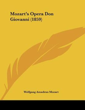 portada mozart's opera don giovanni (1859) (in English)