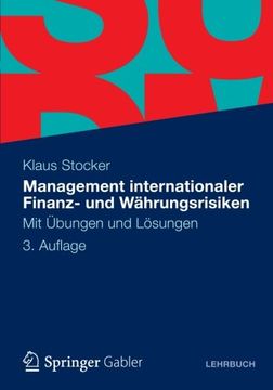 portada Management internationaler Finanz- und Währungsrisiken: Mit Übungen  und Lösungen (German Edition)