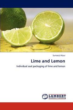 portada lime and lemon (en Inglés)