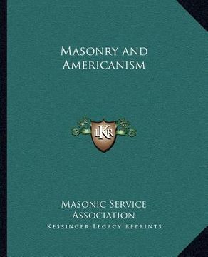 portada masonry and americanism (en Inglés)