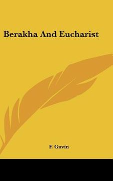 portada berakha and eucharist (en Inglés)