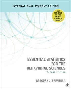 portada Essential Statistics for the Behavioral Sciences (en Inglés)