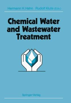 portada chemical water and wastewater treatment: proceedings of the 4th gothenburg symposium 1990 october 1 3, 1990 madrid, spain