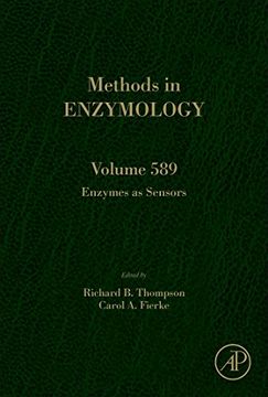 portada Enzymes as Sensors, Volume 589 (Methods in Enzymology) (en Inglés)