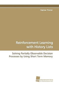 portada reinforcement learning with history lists (in English)