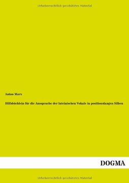 portada Hilfsbüchlein für die Aussprache der lateinischen Vokale in positionslangen Silben (German Edition)