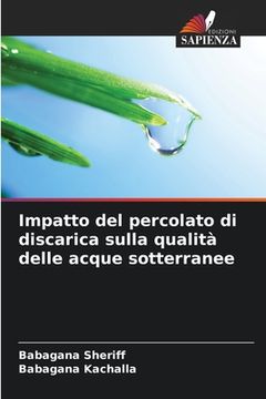 portada Impatto del percolato di discarica sulla qualità delle acque sotterranee (in Italian)