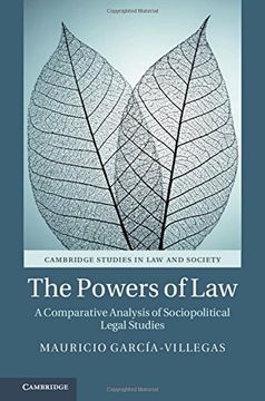 portada The Powers of Law: A Comparative Analysis of Sociopolitical Legal Studies (Cambridge Studies in law and Society) (en Inglés)