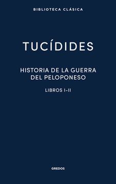 portada Historia de la Guerra del Peloponeso I-Ii (in Spanish)