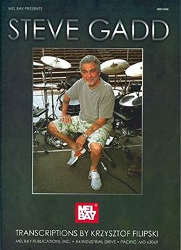 portada Steve Gadd Drumming Transcriptions (Mel bay Presents) (en Inglés)