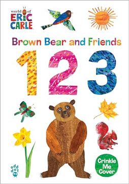 portada Brown Bear and Friends 123 (World of Eric Carle) (The World of Eric Carle) 