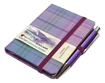 portada Romance Tartan: Mini Not with Pen: Scottish Traditions: Waverley Genuine Tartan Cloth Commonplace Not (Waverley Scotland Tartan Cloth Nots)