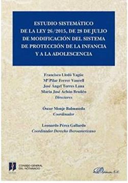 portada Estudio Sistematico de la ley 26/2015 de 28 de Julio de Modificacion del Sistema (in Spanish)