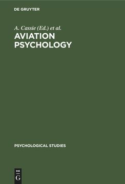 portada Aviation Psychology (en Inglés)