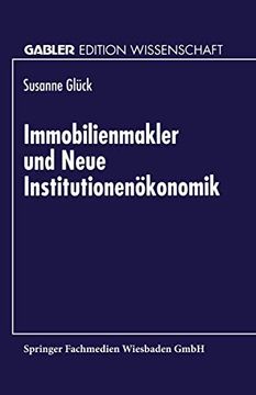 portada Immobilienmakler und Neue Institutionenökonomik (en Alemán)