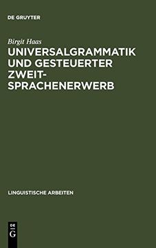 portada Universalgrammatik und Gesteuerter Zweitsprachenerwerb 