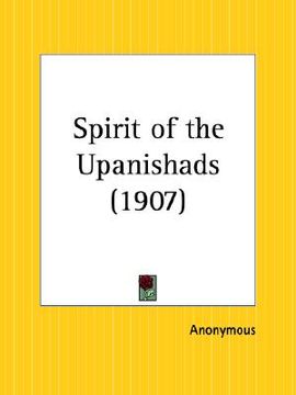 portada spirit of the upanishads (en Inglés)