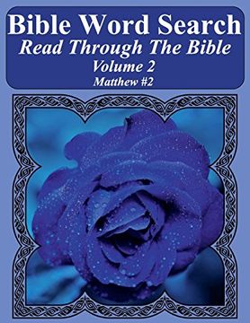 portada Bible Word Search Read Through the Bible Volume 2: Matthew #2 Extra Large Print (in English)