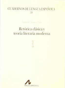 portada Retórica clásica y teoría literaria moderna (l) (Cuadernos de lengua española)