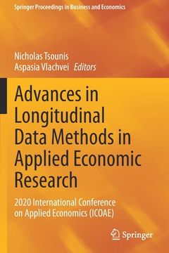 portada Advances in Longitudinal Data Methods in Applied Economic Research: 2020 International Conference on Applied Economics (Icoae) (en Inglés)