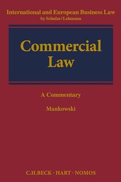portada Commercial Law: A Commentary (en Inglés)