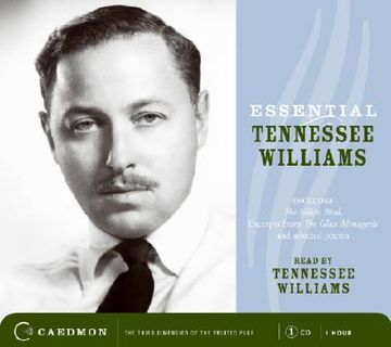 portada Essential Tennessee Williams cd: Excerpts From the Glass Menagerie and Poems (Caedmon Essentials) 