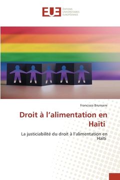 portada Droit à l'alimentation en Haïti (en Francés)