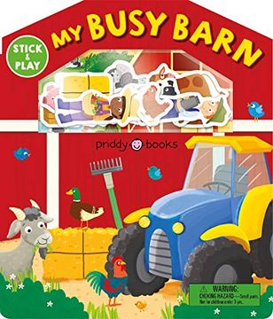 portada Stick and Play: My Busy Barn (Magic Sticker Play and Learn) (in English)